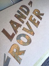 Land rover sign for sale  HAVERFORDWEST