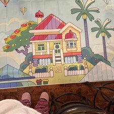 Cenário/banner azul para festa de aniversário de cachorro 7x5’ comprar usado Cenário/banner azul para festa de aniversário de cachorro 7x5’ comprar usado  Enviando para Brazil