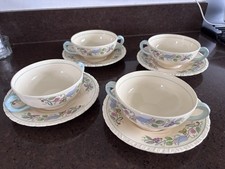 Soup bowls saucers. for sale  NEWCASTLE UPON TYNE
