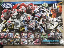 Arai helmet poster for sale  LINCOLN
