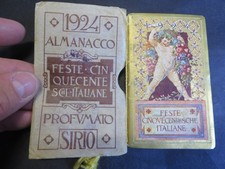 Calendarietto barbiere 1924 usato  Albenga