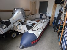 Schlauchboot 80m honda gebraucht kaufen  Wusterwitz