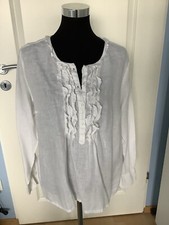 Leinenbluse weiß wiesn gebraucht kaufen  München
