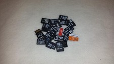 Lote de 25 tarjetas de memoria mixtas 32 GB MICRO SDHC Sandisk Kingston Toshiba 32 GB segunda mano  Embacar hacia Mexico