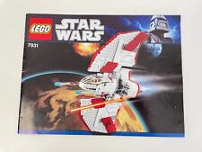 LEGO - Star Wars - Transbordador Jedi T-6 - 7931 - FOLLETO DE INSTRUCCIONES segunda mano  Embacar hacia Argentina