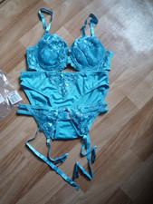 Set strumpfband türkisblau gebraucht kaufen  Schwebheim