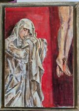 Tableau expressionniste christ d'occasion  Bardos