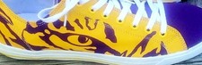 Tênis The Row Row One LSU Tigers masculino tamanho 13 lona cano baixo ☆LIMPO☆ comprar usado  Enviando para Brazil
