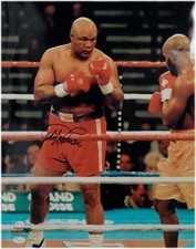 George Foreman foto autografada à mão 16X20 postura de luta OA JSA VINCO comprar usado  Enviando para Brazil