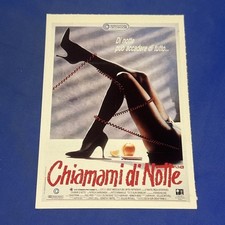 Chiamami notte poster usato  Bari