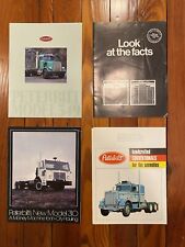 Peterbilt brochure lot for sale  Shipping to Ireland