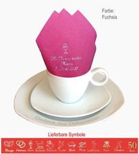 Servietten geburtstag hochzeit gebraucht kaufen  Waltenhofen