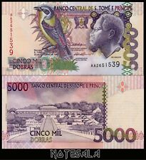 Saint Thomas Tome and Prince 5000 Dobras 1996 P65a NUEVO-UNC segunda mano  Embacar hacia Mexico