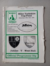 Jubilee west hull for sale  BINGLEY