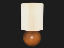 Lampe boule bois d'occasion  Juan-les-Pins