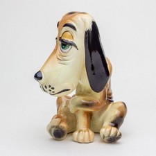 Vintage ceramic basset for sale  SIDCUP