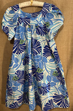 Vestido Havaiano Reserva XXL Azul Branco Muumu House Lounger EUA Feminino Tamanho 2XL comprar usado  Enviando para Brazil