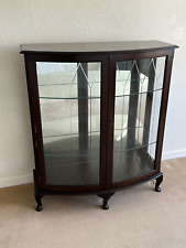 bow front china cabinet for sale  DRONFIELD