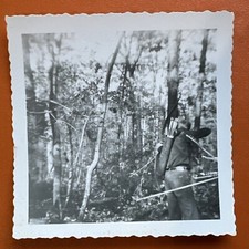 FOTO VINTAGE Menino Tirando Arco e Flechas Arqueiro 1950S ORIGINAL comprar usado  Enviando para Brazil