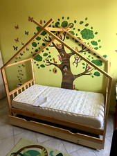 Letto bambini casetta usato  Alessandria