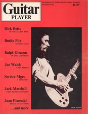 Guitar player magazine for sale  Burke