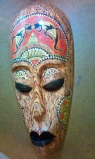 haitian hand carved mask for sale  San Francisco