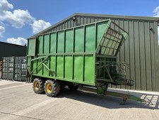 Wood chip trailer for sale  USK