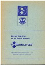 IFA MULTICAR 25 2,0 LITROWY DIESEL CIĘŻARÓWKA ORYGINALNA 1981 FABRYCZNA INSTRUKCJA WARSZTATOWA, używany na sprzedaż  Wysyłka do Poland