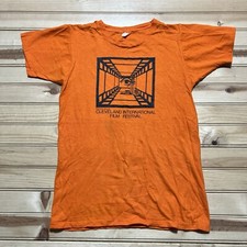 Camisa Vintage 1977 Festival Internacional de Cinema de Cleveland Tamanho Pequeno Orson Welles comprar usado  Enviando para Brazil