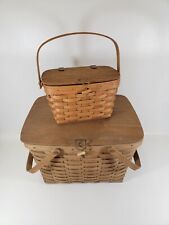 Pair longaberger handwoven for sale  Brookfield