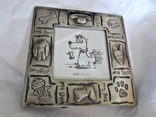 Dog metal photo for sale  UK