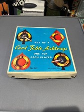 Card table ashtrays for sale  SUTTON