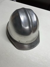 Capacete de construção Bullard metal capacete de segurança alumínio prata   comprar usado  Enviando para Brazil