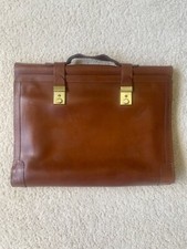 Vintage leather portfolio for sale  SUTTON-IN-ASHFIELD