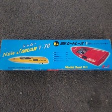 KNK Chikyudo Kit Balsa Controle de Rádio Barco Novo Jaguar V-78 Com CAIXA F/S FEDEX comprar usado  Enviando para Brazil