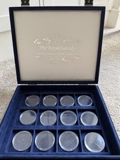 Blue velvet case for sale  ACCRINGTON