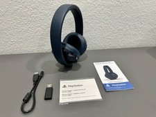 Fone de Ouvido Sem Fio Sony PS4 500 Million Edição Limitada Azul com Dongle e Cabo, usado comprar usado  Enviando para Brazil