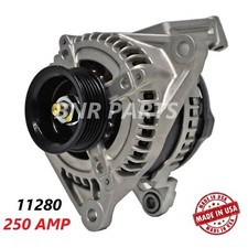 Alternador 250 AMP 11280 Dodge RAM 1500 2007 3.7L 4.7L NOVO Alta Saída HD EUA comprar usado  Enviando para Brazil