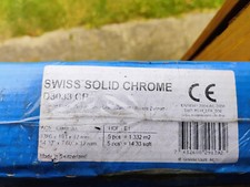 Swiss solid chrome for sale  REIGATE