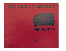 Leica leitz pradovit d'occasion  Paris XIV
