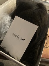 Ladies wig black for sale  TAMWORTH