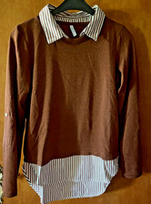 Pullover lagenlook toffeebraun gebraucht kaufen  Rheinbreitbach