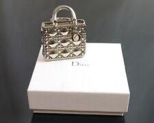 Auténtico estuche de pastillas Christian Dior Lady Dior, estuche de accesorios metálico #8824 segunda mano  Embacar hacia Mexico