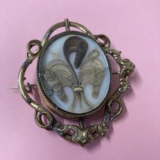 Antique mourning brooch for sale  GATESHEAD