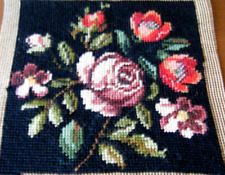 Vtg needlepoint small for sale  Somerville