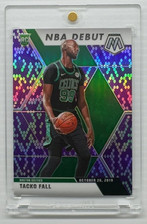 2019-20 Panini Mosaico Tacko Outono Roxo Pele de Cobra Novato RC #18/24, usado comprar usado  Enviando para Brazil