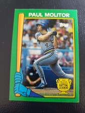 Paul Molitor Milwaukee Brewers 1990 Topps Active Career Batting Leaders comprar usado  Enviando para Brazil