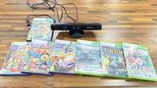 Xbox 360 Kinect Sensor i pakiet 7 gier Kinect - dobry stan roboczy na sprzedaż  Wysyłka do Poland