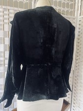 Veste velours noir d'occasion  Briare