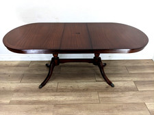 reproduction mahogany dining table for sale  BRISTOL